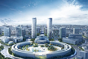 華途傳媒|國家級大數(shù)據(jù)產(chǎn)業(yè)基地投放濟南地標媒體-濟南綠地中心廣告